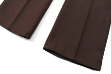 画像3: 94' Used Levi's 517 Flare Pants Brown made in USA スタプレ (3)