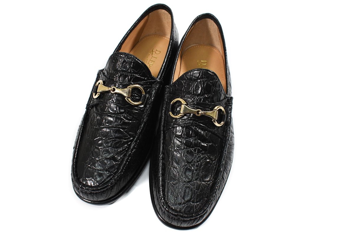 画像2: D.Lepori Bit Loafer Crocodile (2)
