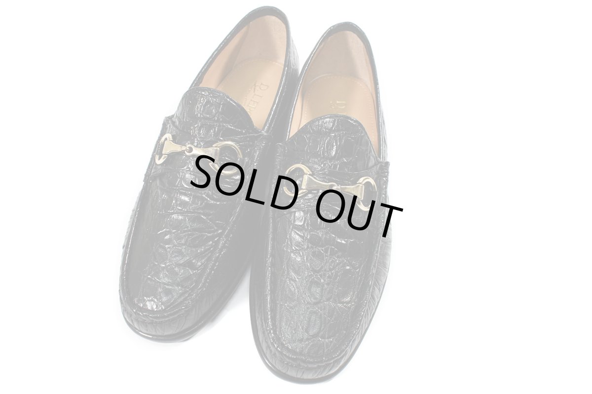 画像2: D.Lepori Bit Loafer Crocodile (2)