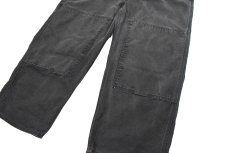 画像3: Used Carhartt Double Knee Duck Overall Black (3)