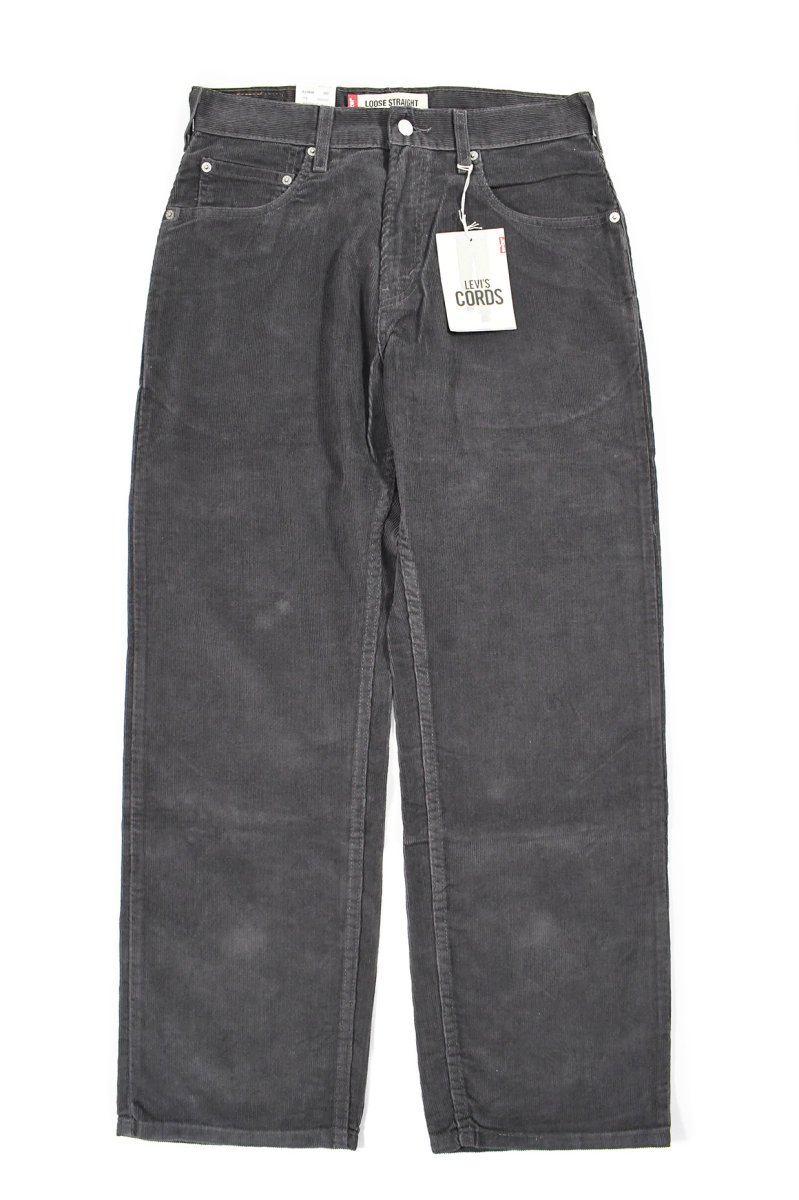 画像2: Deadstock Levi's 569 Corduroy Pants Charcoal リーバイス (2)
