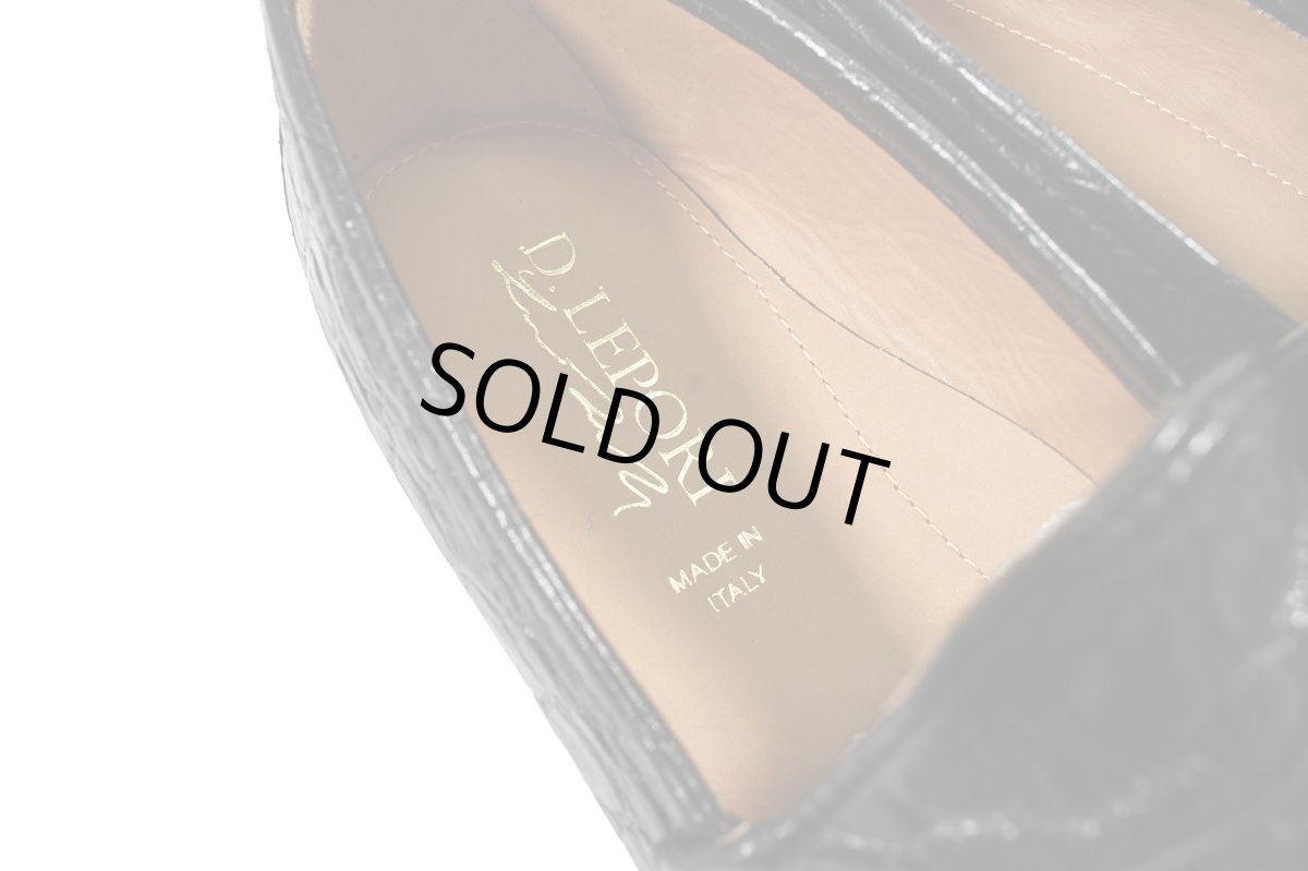 画像3: D.Lepori Bit Loafer Crocodile (3)