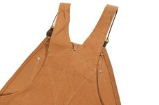 画像5: Deadstock Carhartt Double Knee Duck Overall Brown made in USA (5)