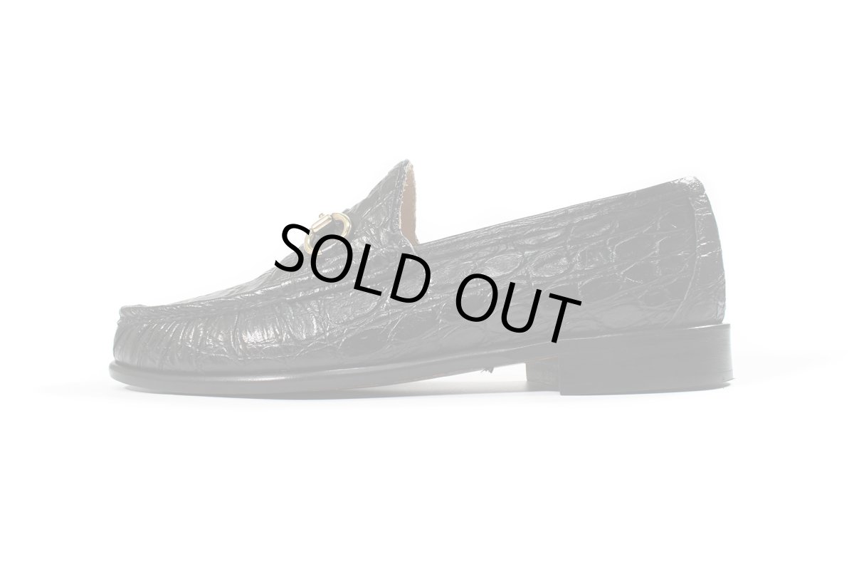 画像4: D.Lepori Bit Loafer Crocodile (4)