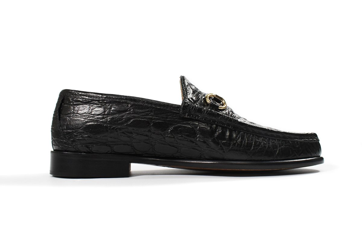 画像5: D.Lepori Bit Loafer Crocodile (5)