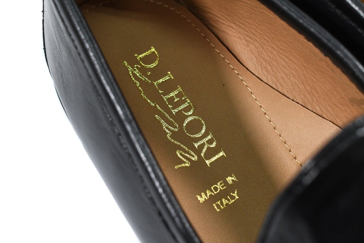 画像3: D.Lepori Bit Loafer Black Smooth (3)