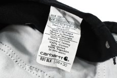 画像6: Used Carhartt Double Knee Duck Overall Black (6)