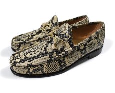 画像1: D.Lepori Bit Loafer Snake (1)