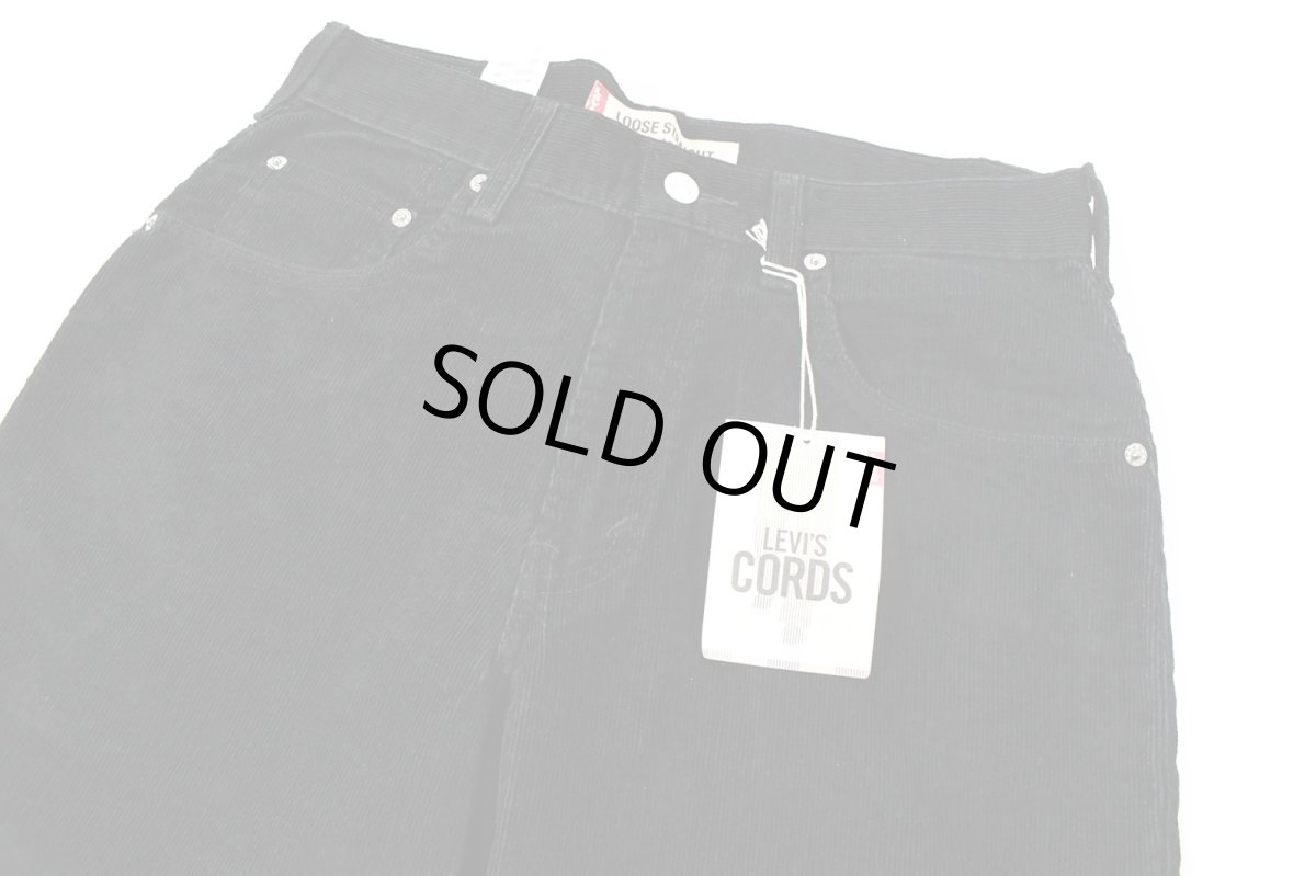 画像3: Deadstock Levi's 569 Corduroy Pants Black リーバイス (3)
