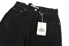 画像3: Deadstock Levi's 569 Corduroy Pants Black リーバイス (3)