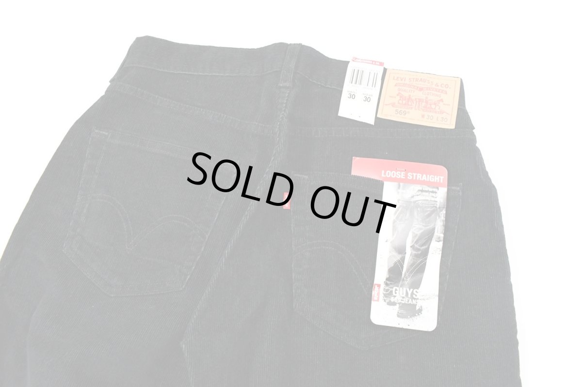 画像5: Deadstock Levi's 569 Corduroy Pants Black リーバイス (5)