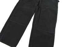 画像3: Used Carhartt Double Knee Duck Overall Black made in USA (3)