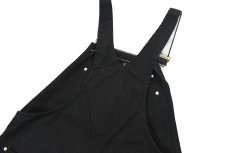 画像5: Used Carhartt Double Knee Duck Overall Black (5)