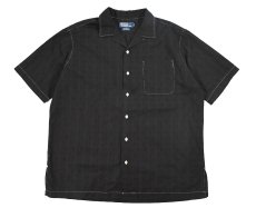 画像1: Used Polo Ralph Lauren Linen S/S Open Collar Shirt "Caldwell" (1)