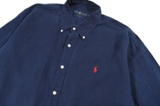 画像2: Used Polo Ralph Lauren Linen B/D Shirt "Classic Fit" (2)