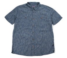 画像1: Used patagonia Back Step Shirt パタゴニア (1)