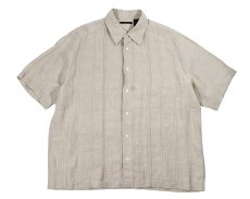 画像1: Used Claiborne S/S Guayabera Linen Shirt (1)