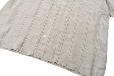 画像3: Used Claiborne S/S Guayabera Linen Shirt (3)