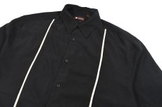 画像2: Used Centro S/S Guayabera Rayon Shirt (2)