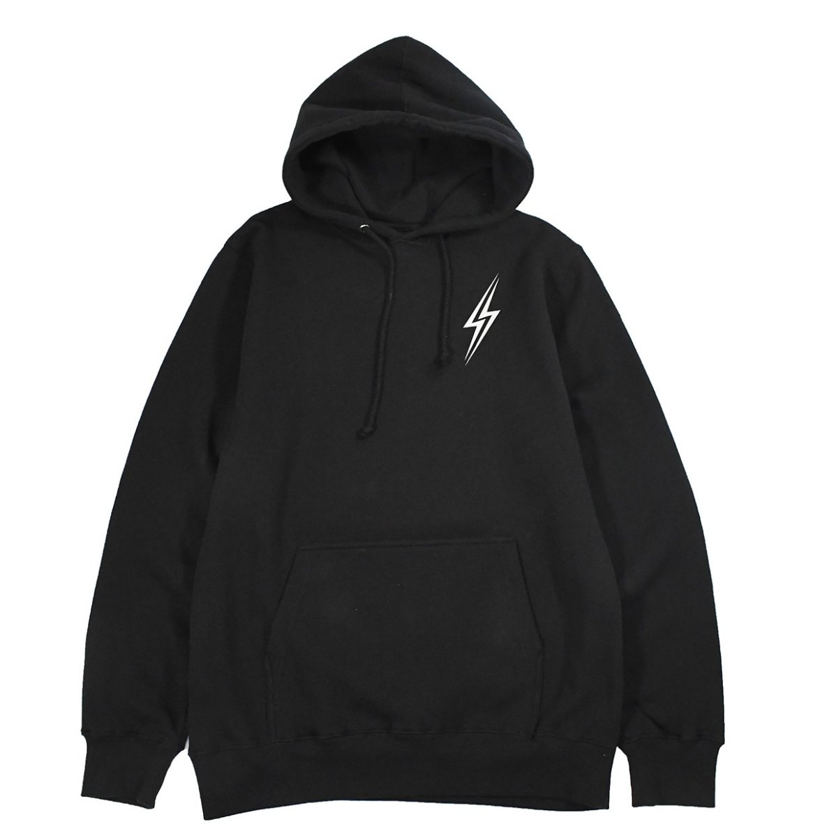 画像1: Deadstock Stussy Print Sweat Hoodie Black (1)