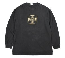 画像1: Used West Coast Choppers L/S Print Tee (1)