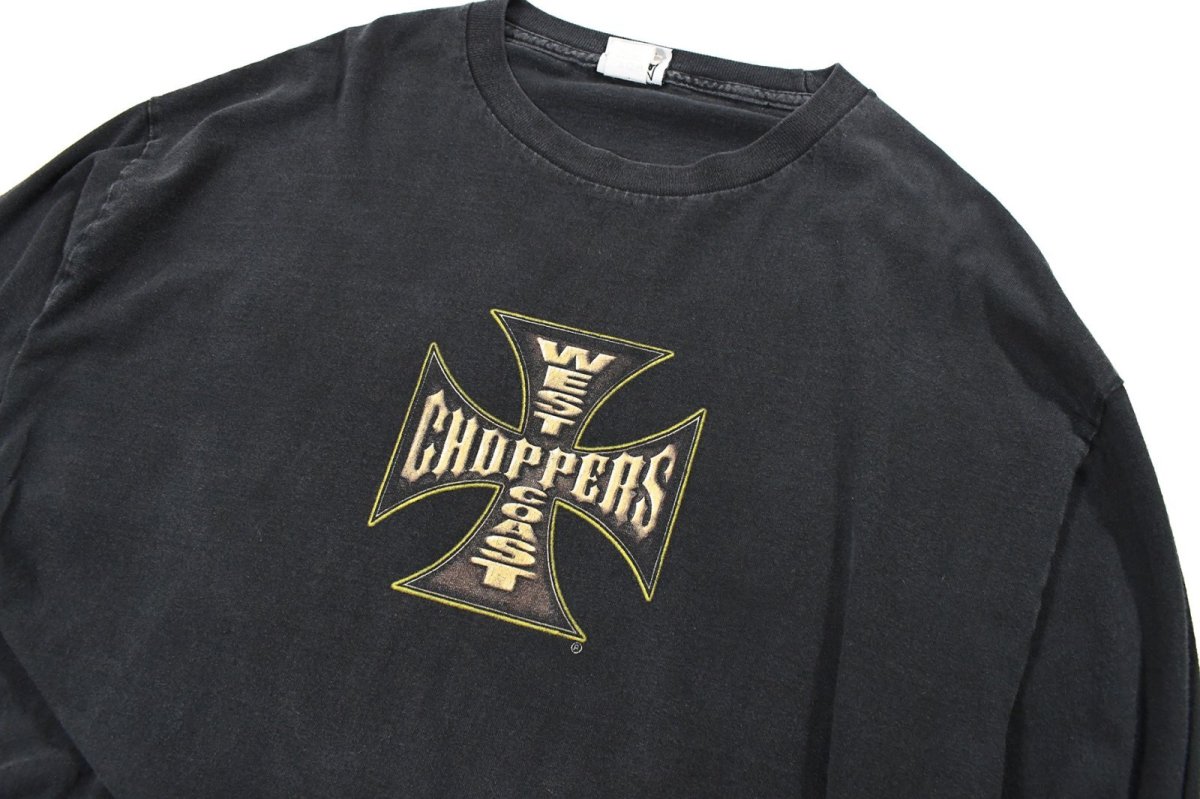 画像2: Used West Coast Choppers L/S Print Tee (2)