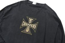 画像2: Used West Coast Choppers L/S Print Tee (2)