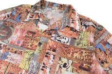 画像2: Used Montgomery Ward Open Collar Shirt (2)