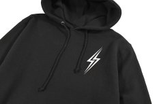 画像2: Deadstock Stussy Print Sweat Hoodie Black (2)