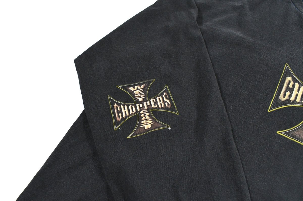 画像7: Used West Coast Choppers L/S Print Tee (7)