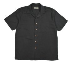 画像1: Used Tommy Bahama Embroidered Open Collar Shirt "Harley-Davidson" (1)