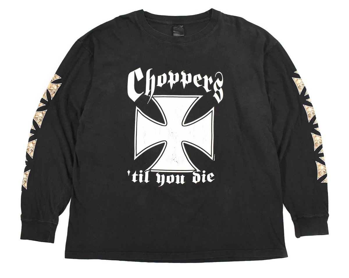 画像1: Used Print L/S Tee "Bike Week 2002" (1)