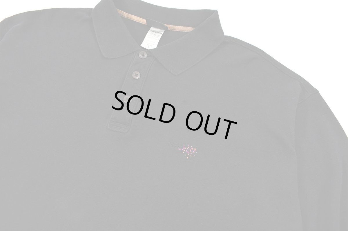 画像2: Used patagonia L/S Hand Stitch Polo Shirt パタゴニア (2)