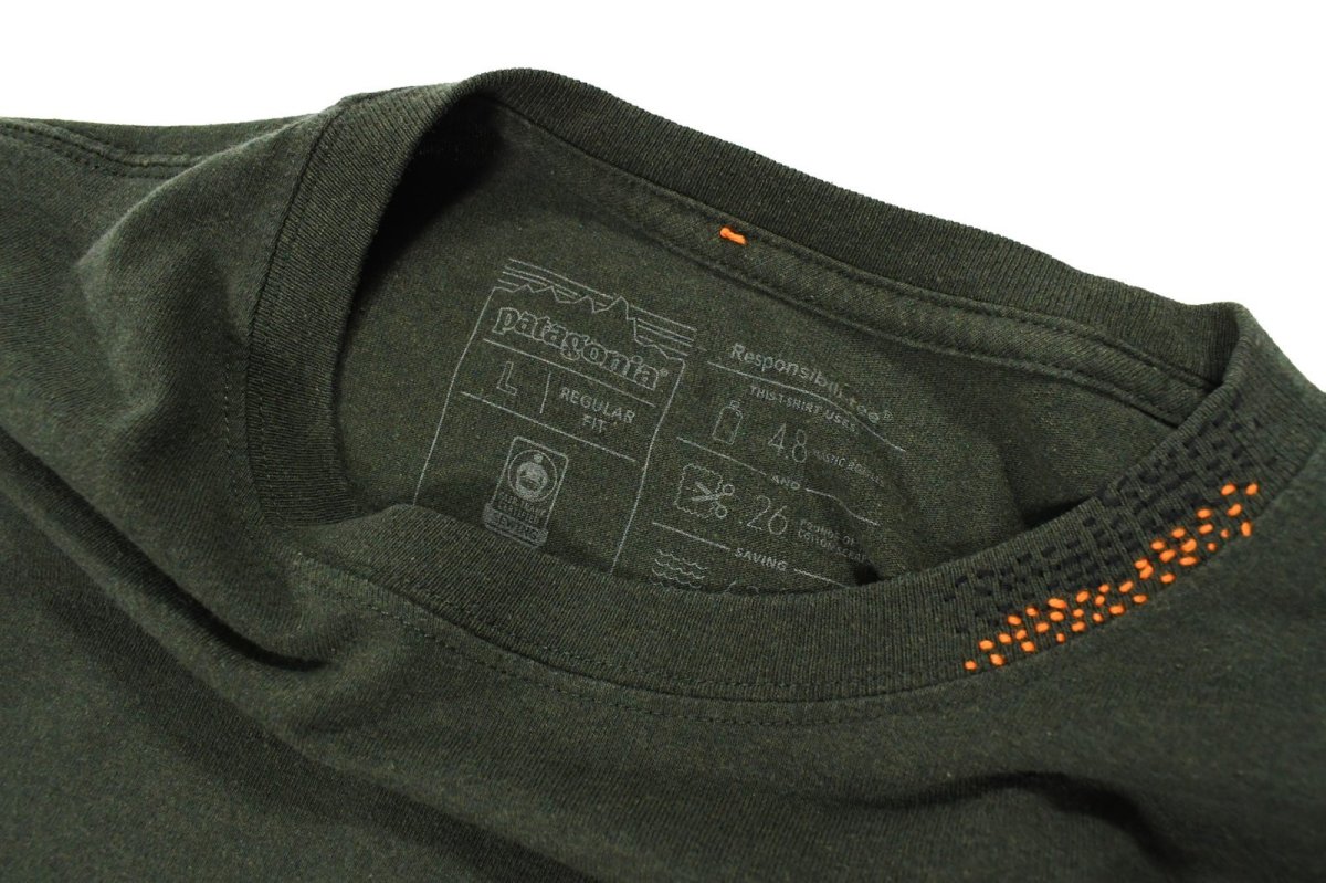 画像5: Used patagonia L/S Hand Stitch Tee パタゴニア (5)