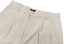 画像2: Deadstock Dockers Pleated Linen Shorts (2)