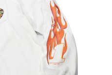 画像4: Used Harley-Davidson L/S Print Pocket Tee White (4)