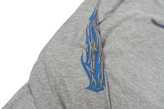 画像5: Used Harley-Davidson L/S Print Pocket Tee Grey made in USA (5)