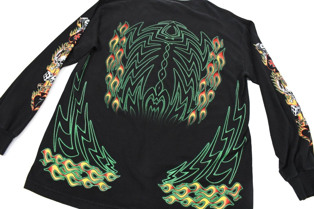 画像7: Used Print L/S Tee "Bike Week" (7)