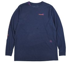 画像1: Used patagonia L/S Hand Stitch Tee パタゴニア (1)