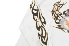 画像5: Used Harley-Davidson L/S Print Tee White (5)