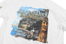 画像7: Used Harley-Davidson L/S Print Tee White (7)