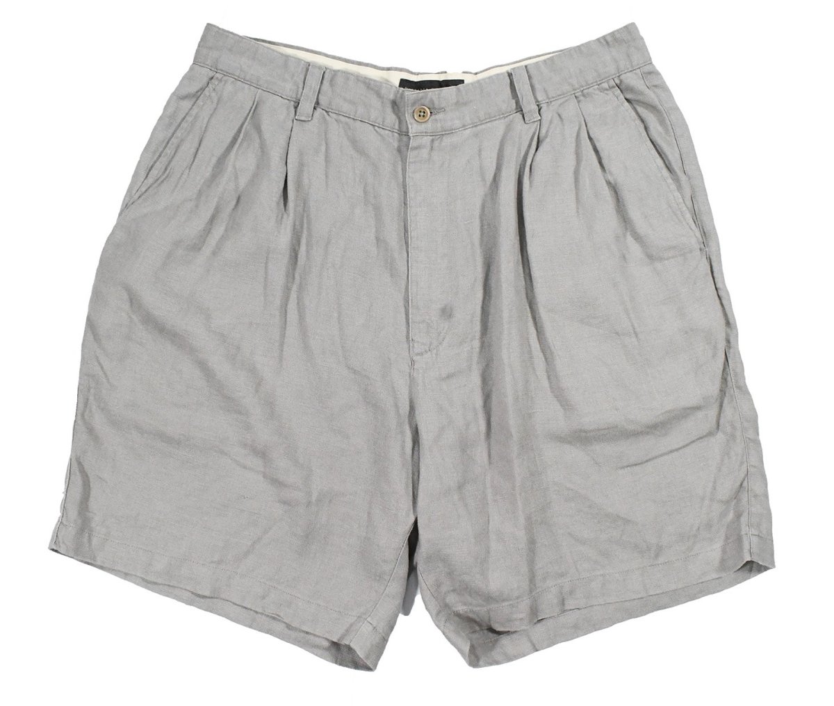 画像1: Used Banana Republic Pleated Linen Shorts (1)