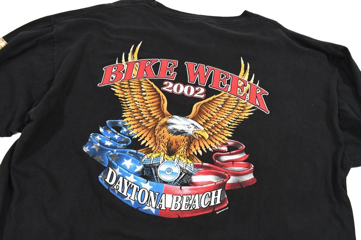 画像7: Used Print L/S Tee "Bike Week 2002" (7)