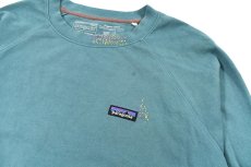 画像2: Used patagonia L/S Hand Stitch Sweat Shirt パタゴニア (2)
