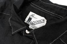 画像4: Deadstock Goouch Customize S/S Linen Shirt Black (4)