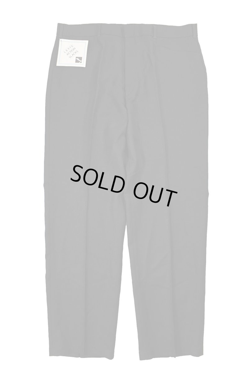 画像1: Deadstock Levi's Action Slacks Black (1)