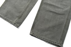 画像3: Used Carhartt Duck Carpenter Pants Moss カーハート (3)