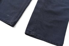 画像3: Used Carhartt Duck Carpenter Pants Navy カーハート (3)