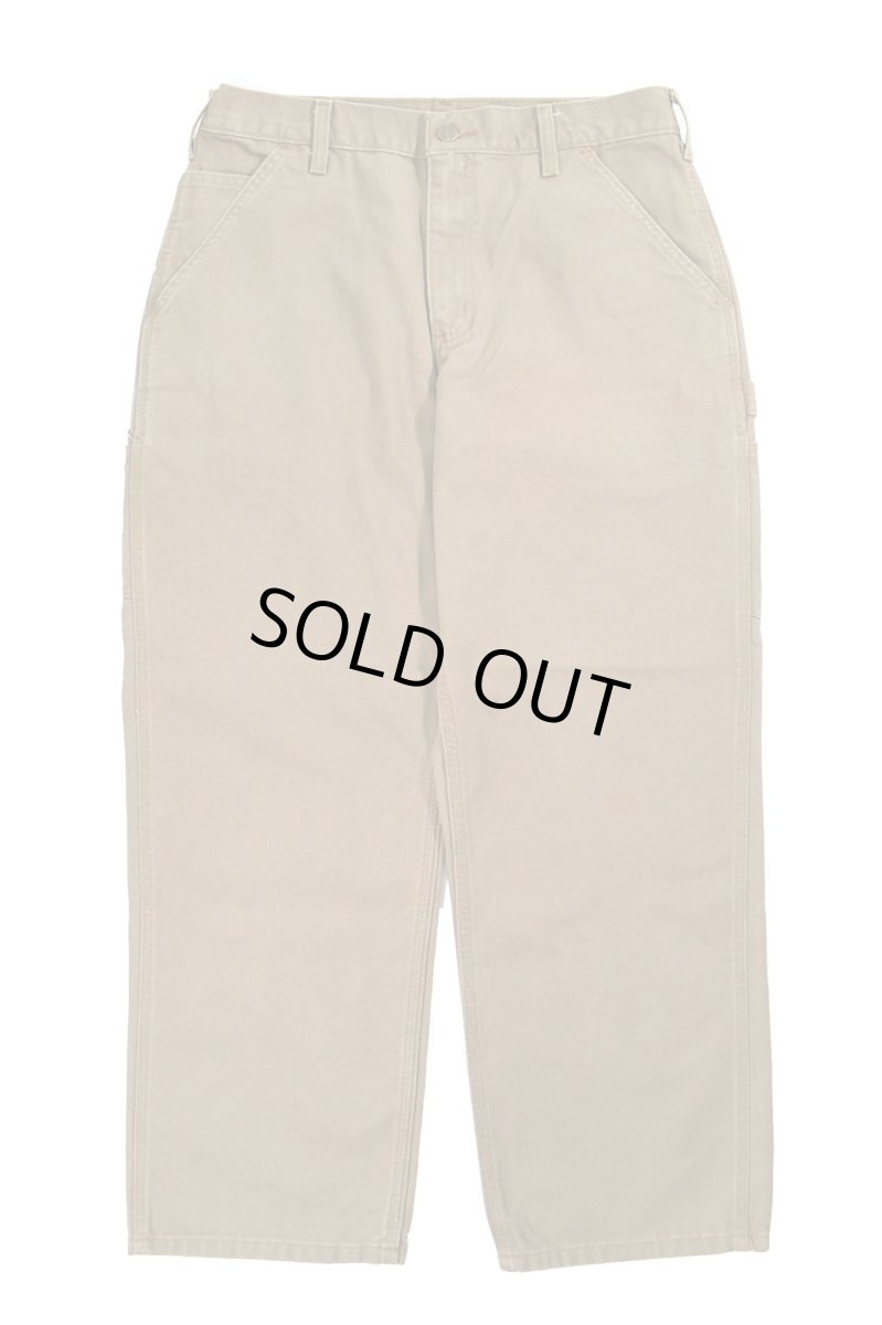 画像1: Used Carhartt Duck Carpenter Pants Canyon Brown カーハート (1)