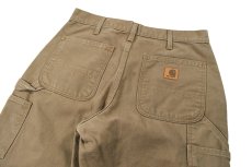 画像4: Used Carhartt Duck Carpenter Pants Canyon Brown カーハート (4)